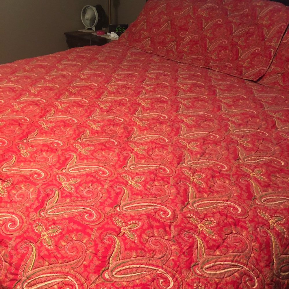 Pottery Barn King Size Quilt